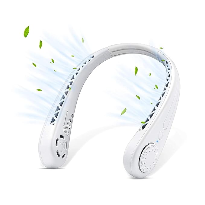 Portable Bladeless Hanging Rechargeable Neck Fan -Nexioxo
